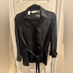 Elegant Black Women's Blouse